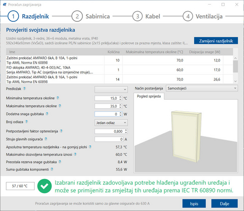 Izrada termičkog proračuna