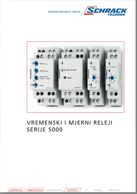 Schrack katalog VREMENSKI I MJERNI RELEJI SERIJE 5000